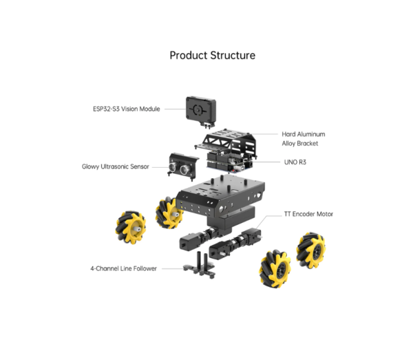 Hiwonder AI Vision Robot Base on Arduino - Image 4